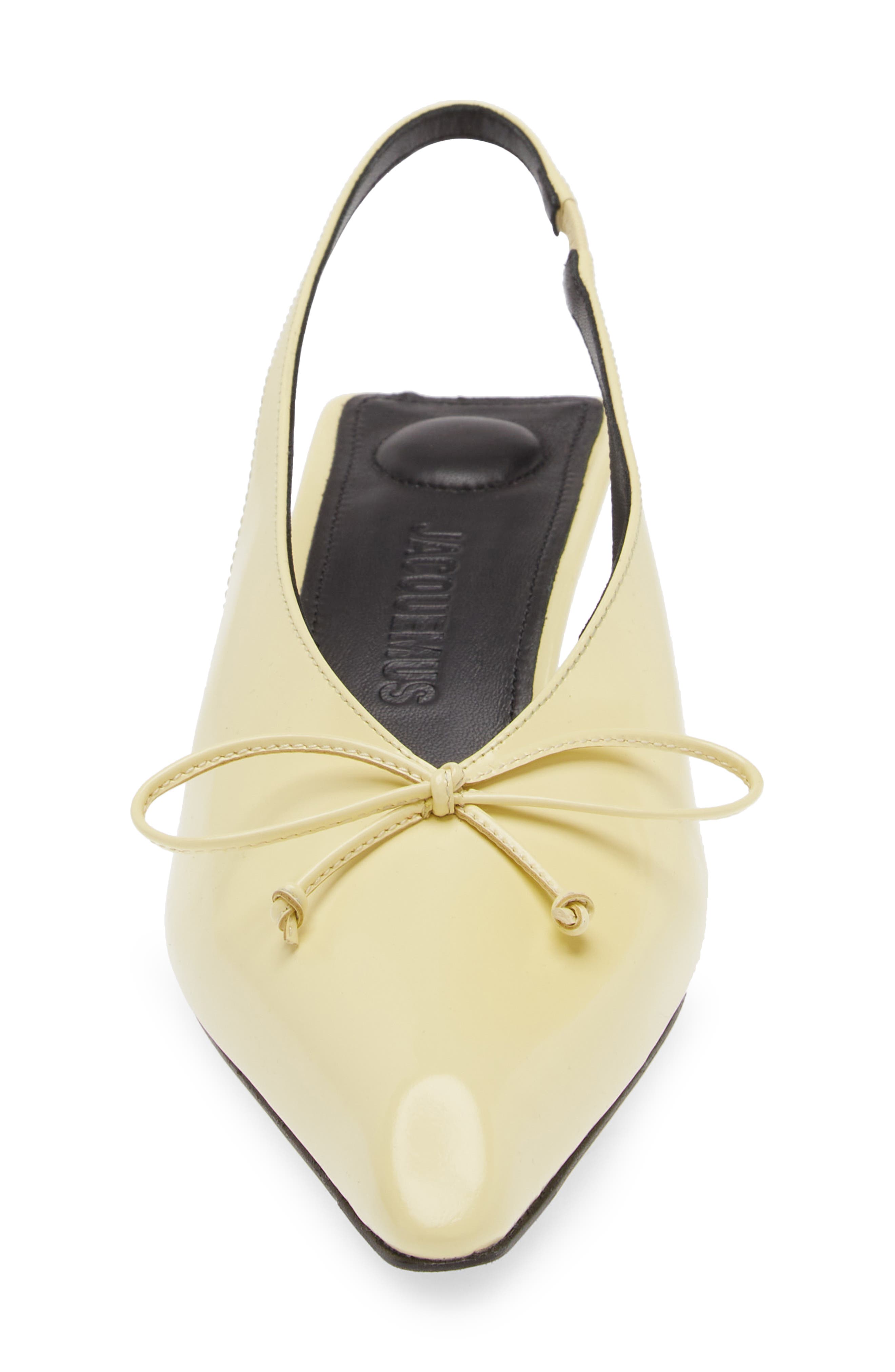 Jacquemus Cubisto Kitten Heel Slingback Pump, Alternate, color, 