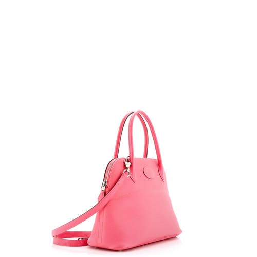 Pre-owned Hermes Hermes Bolide Bag Epsom 27 In Pink