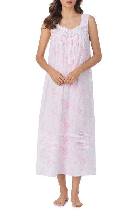 Floral Cotton Ballet Nightgown