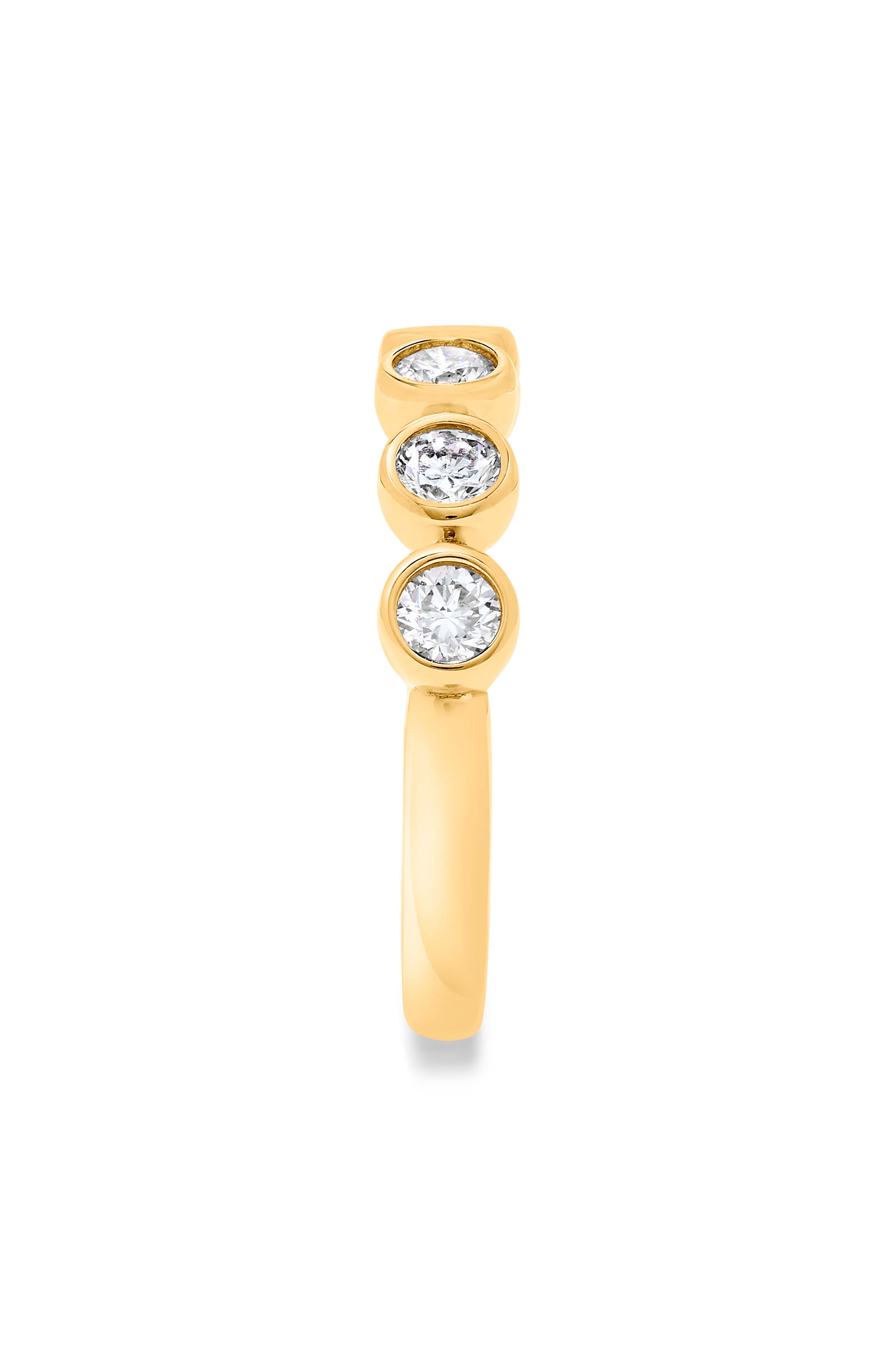 H.J. Namdar Bezel Set Diamond Stacking Ring - 0.75ct. (Women ...