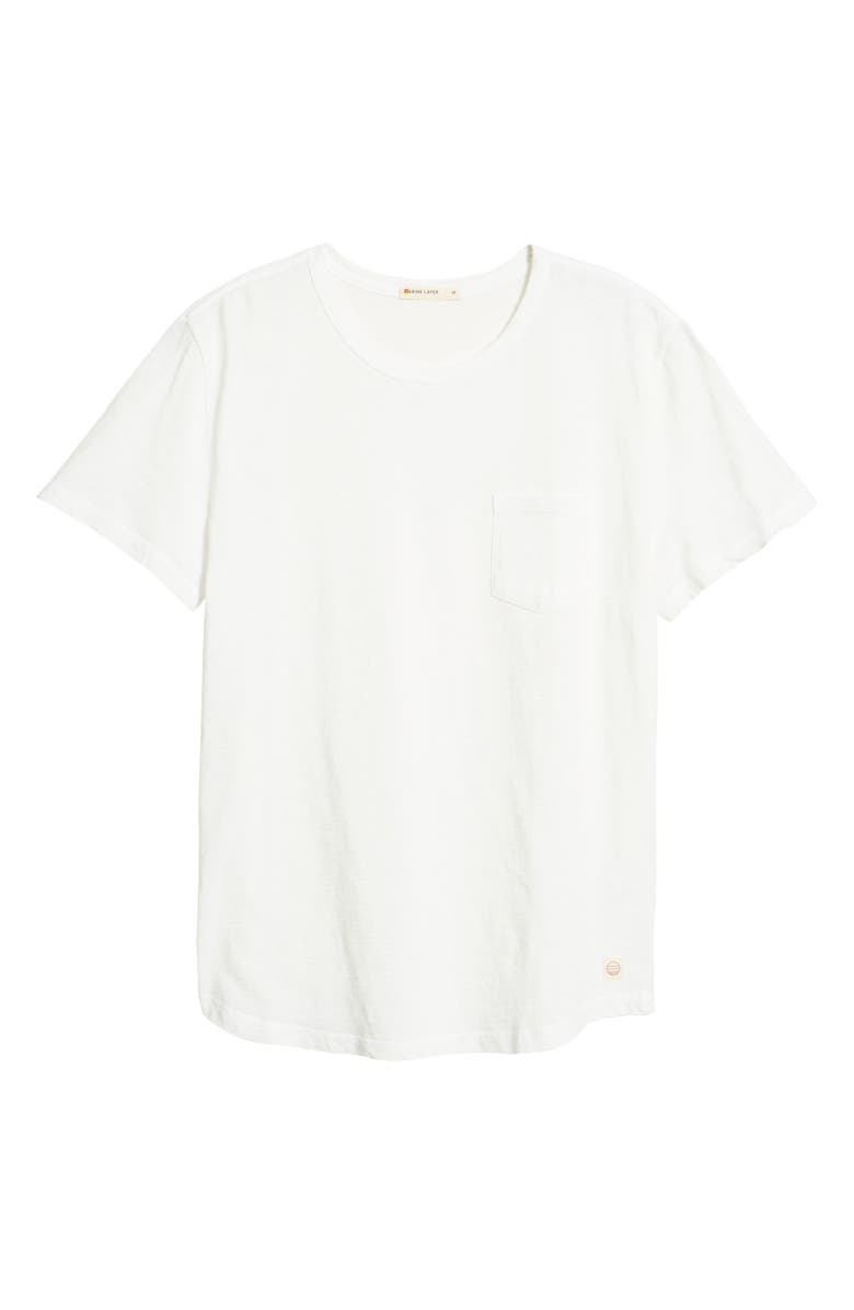Marine Layer Saddle Hem Pocket T-Shirt, Alternate, color, 