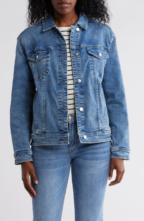 Indigo Relaxed Fit Denim Jacket