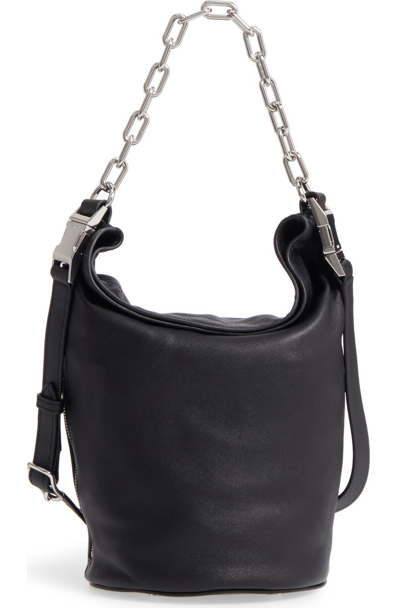 Alexander Wang Attica Leather Bucket Bag, Alternate, color,