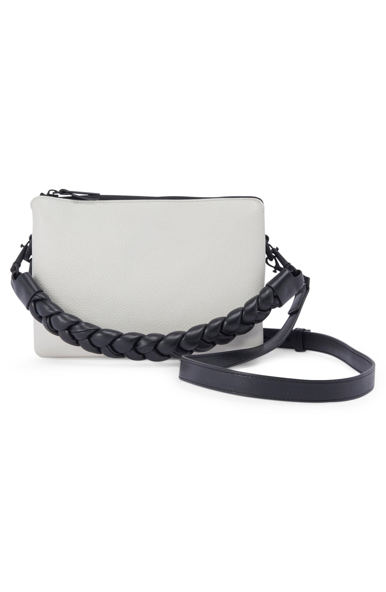 Dolce Vita Colorblock Crossbody Bag, Alternate, color, Black/ Ivy