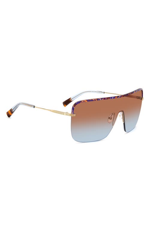 Missoni 99mm Shield Sunglasses