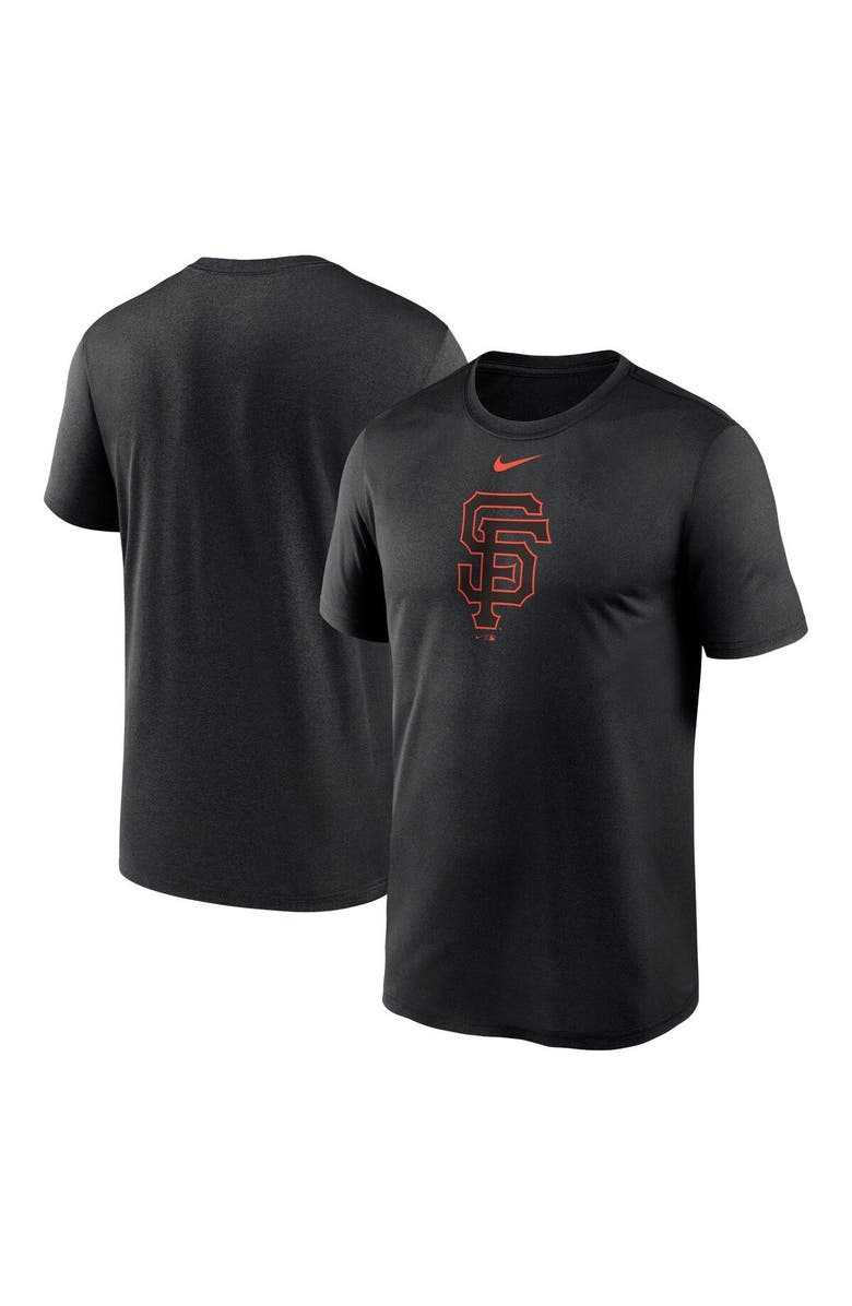 Nike Men's Nike Black San Francisco Giants New Legend Logo T-Shirt, Main, color, Black
