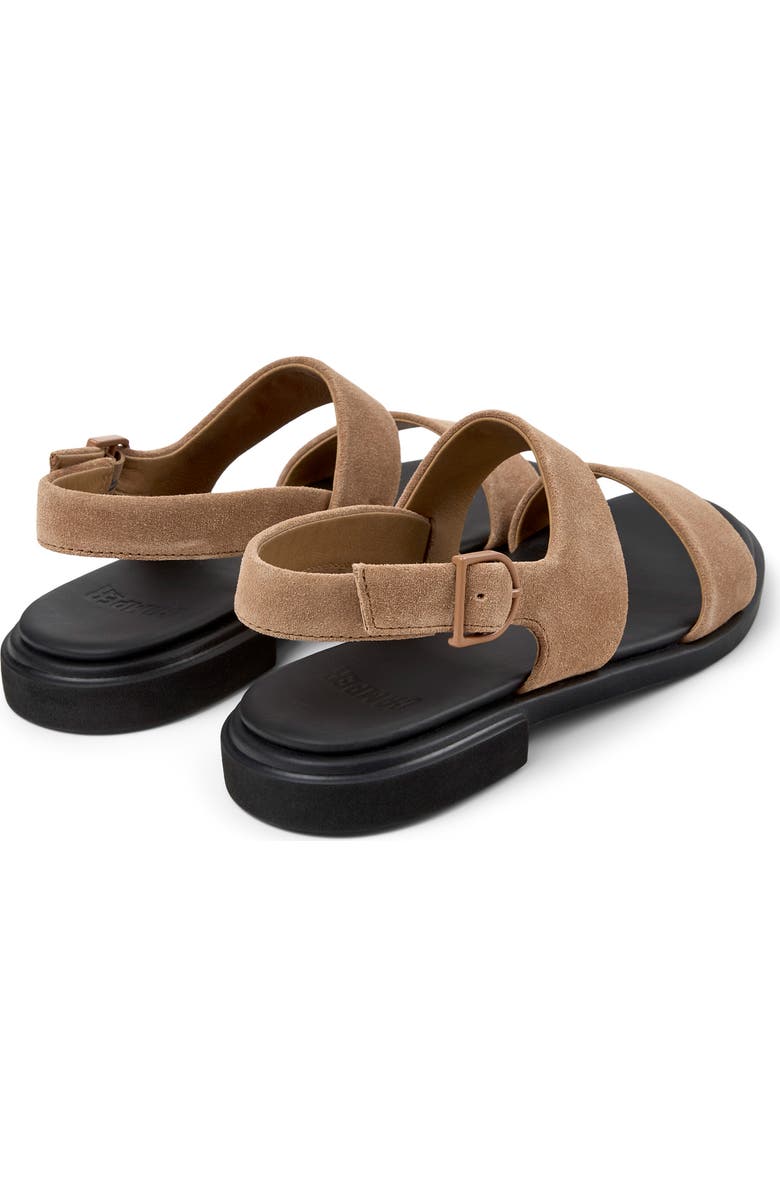 Camper Edy Slingback Sandal, Alternate, color, Medium Brown