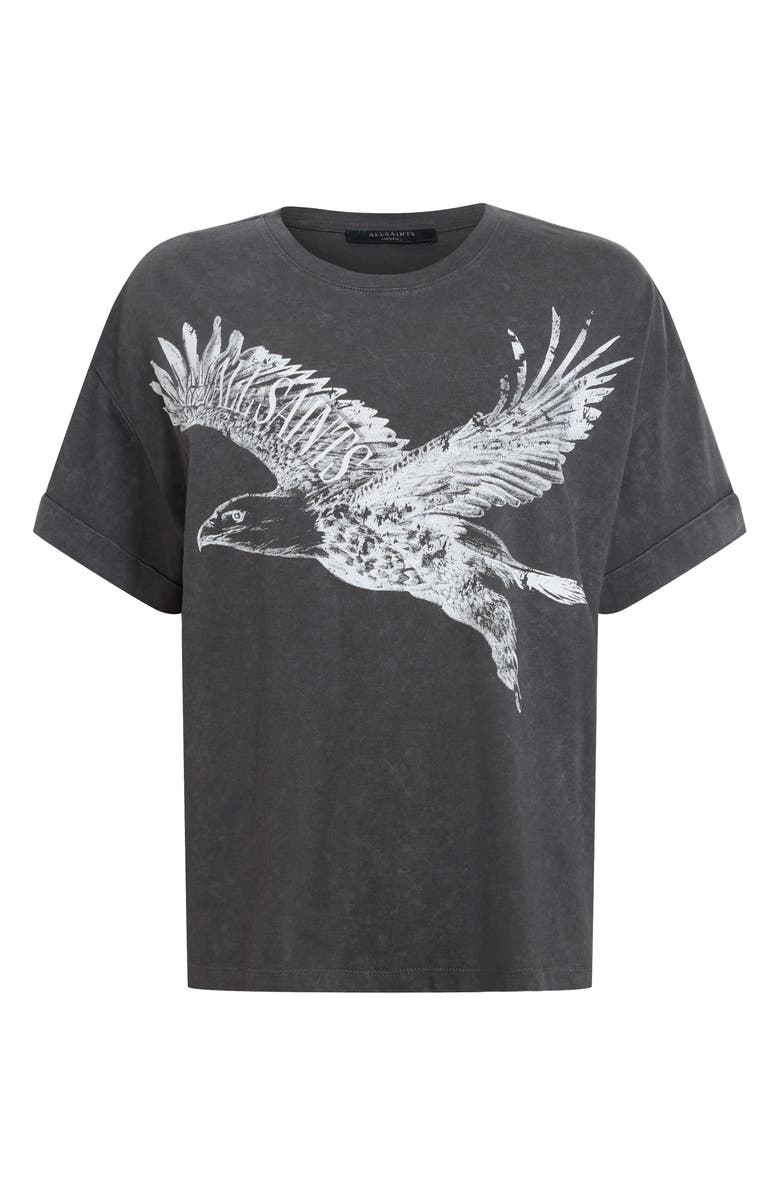 AllSaints Flite Briar Graphic T-Shirt, Alternate, color, Washed Black