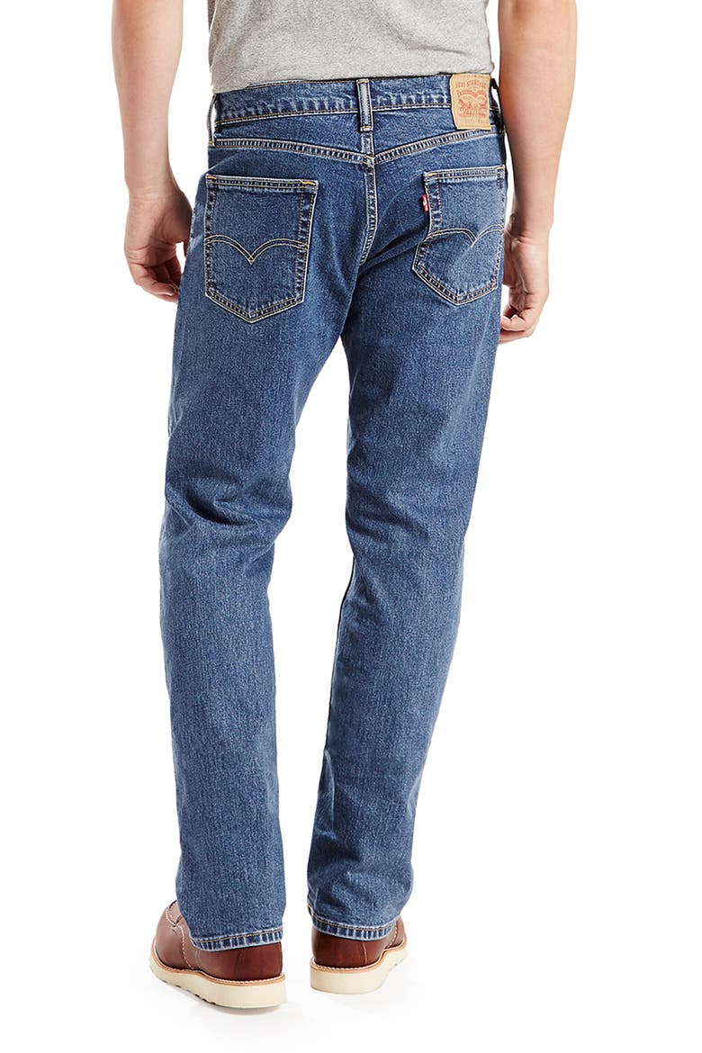 505™ Regular Stonewash Jeans, Alternate, color, STONEWASH STRETCH