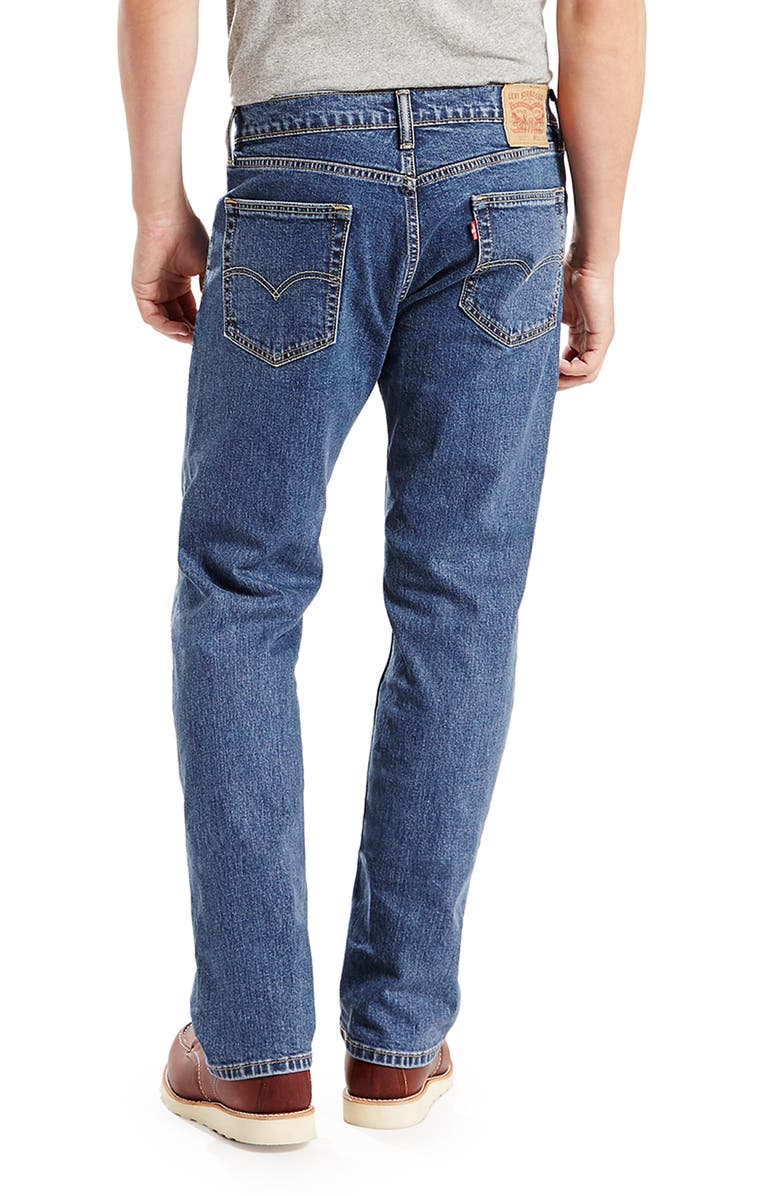 Levi's<sup>®</sup> 505<sup>™</sup> Regular Stonewash Jeans, Alternate, color, Stonewash Stretch