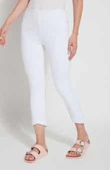 Lysse Lauren Raw Hem Crop Legging Jeans