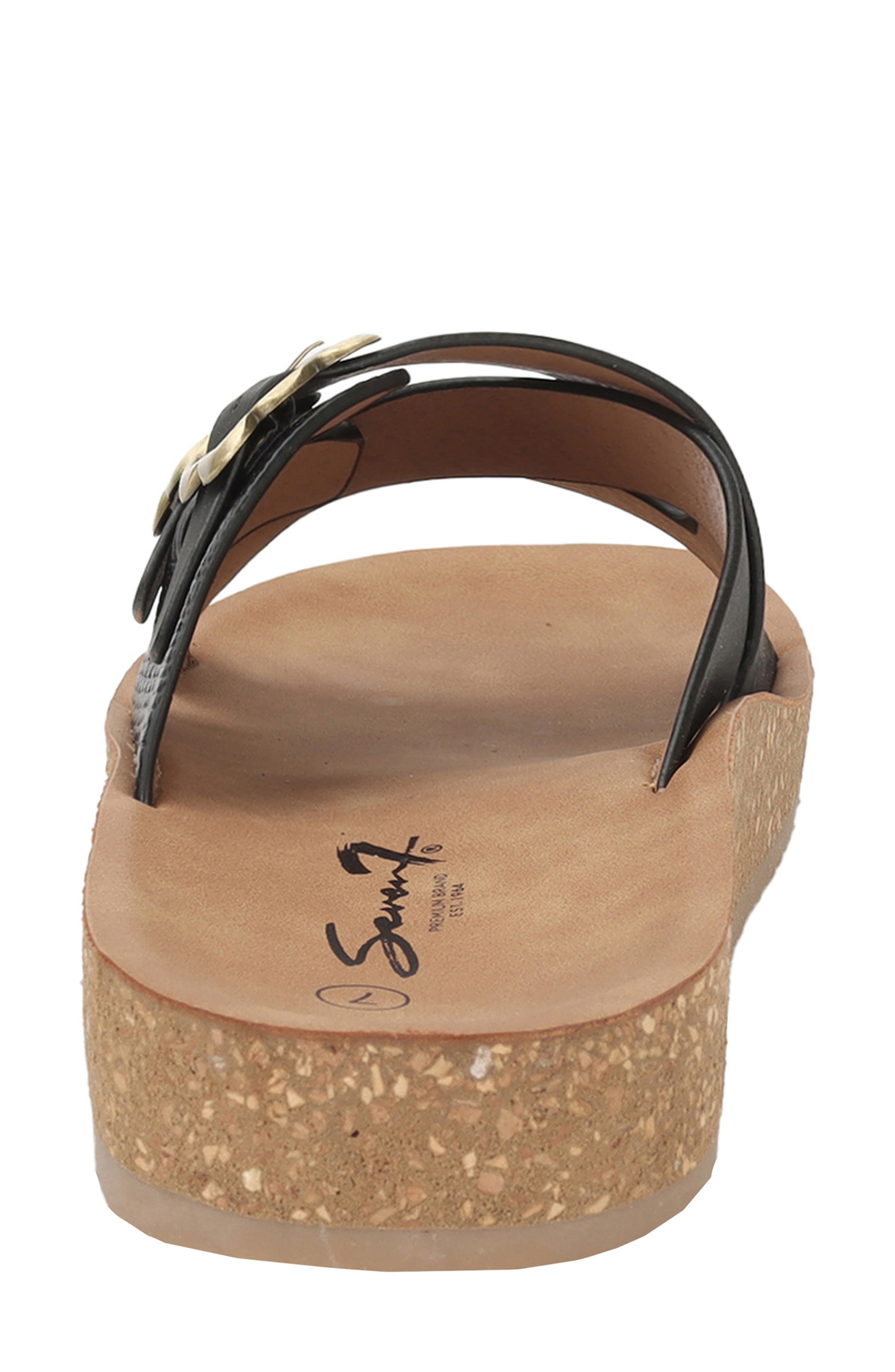 Seven7 Double Strap Sandal, Alternate, color, Black