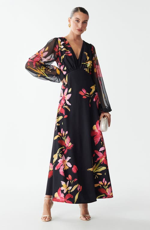 Savel Joannah Midi Dress In Pink