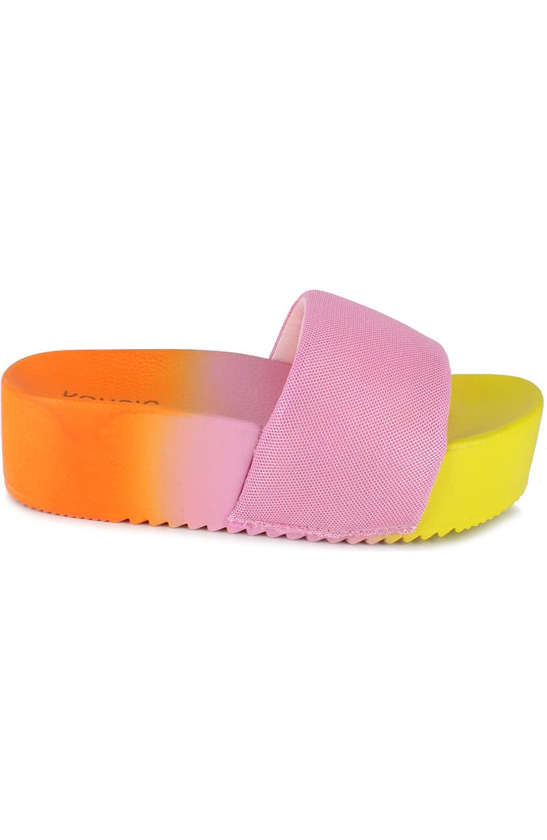 Kensie Platform Pool Slide Sandal, Alternate, color,