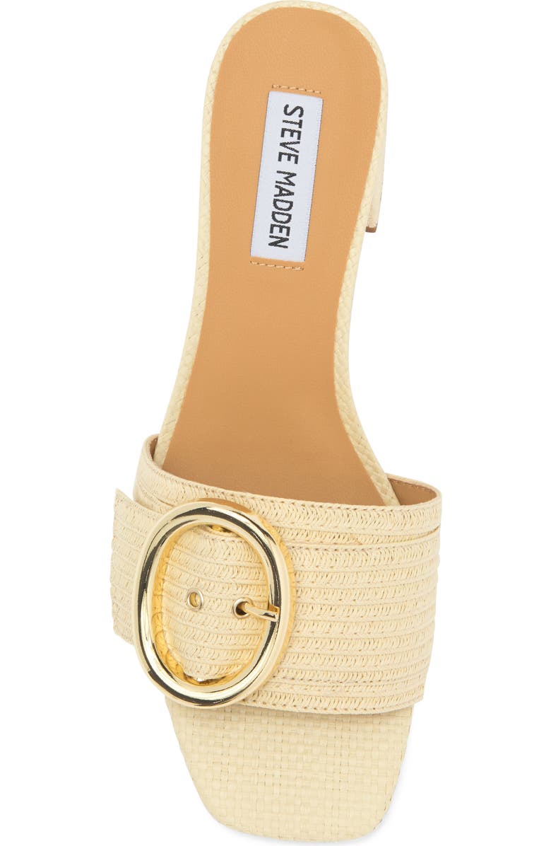 Steve Madden Seacrest Sandal, Alternate, color, Nat Raffia