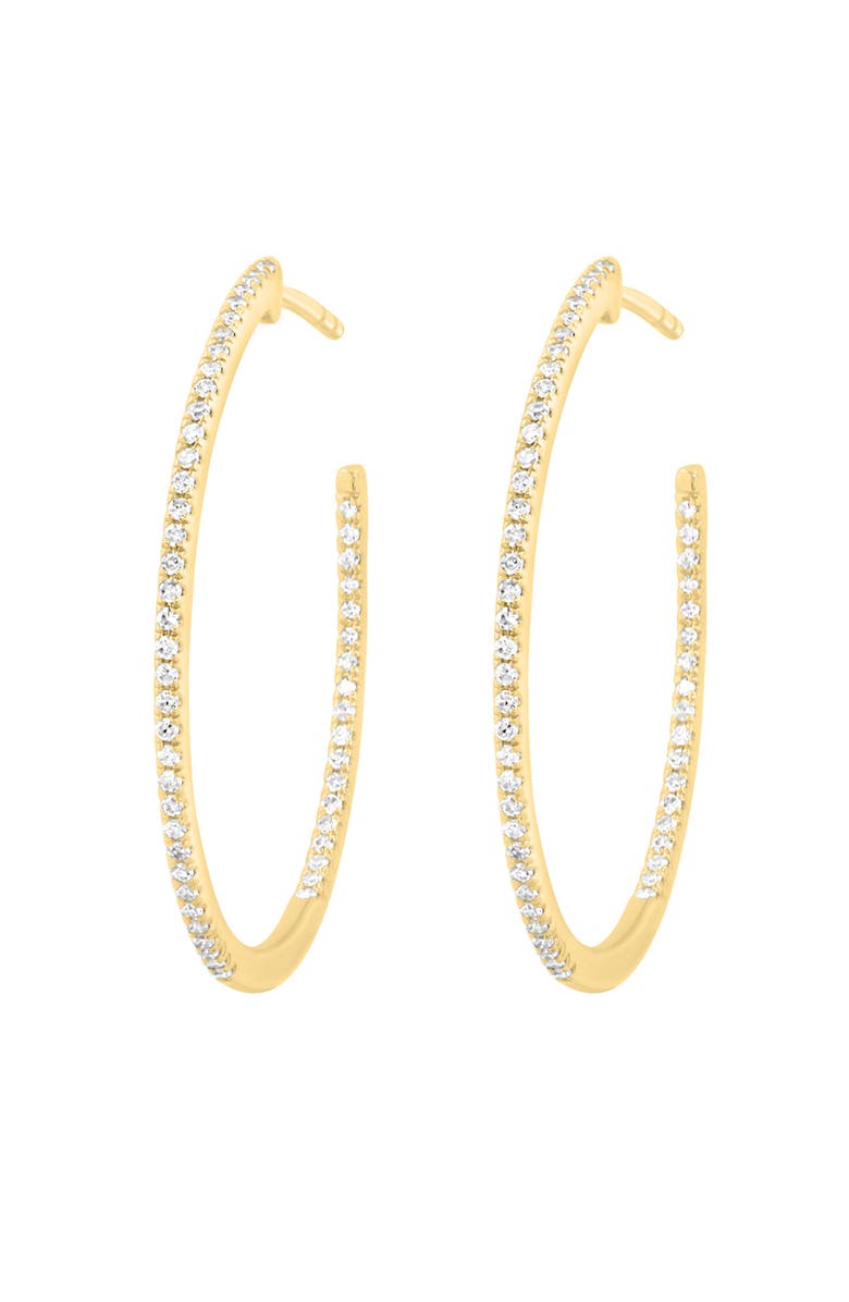 EFFY Diamond Hoop Earrings, Alternate, color, 