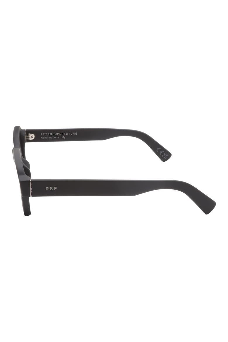 60mm Square Sunglasses, Alternate, color, BLACK