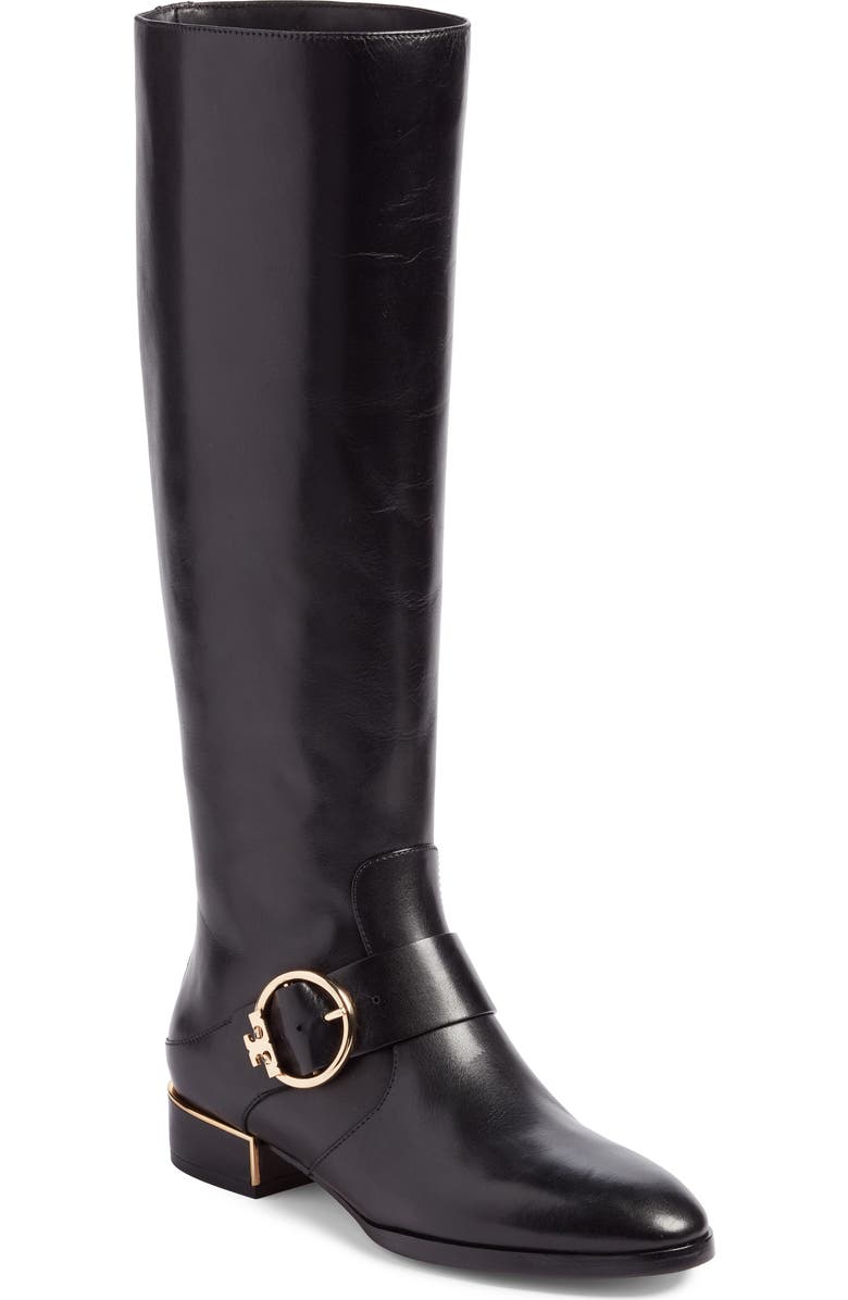 Tory Burch Sofia Buckled Riding Boot, Main, color,