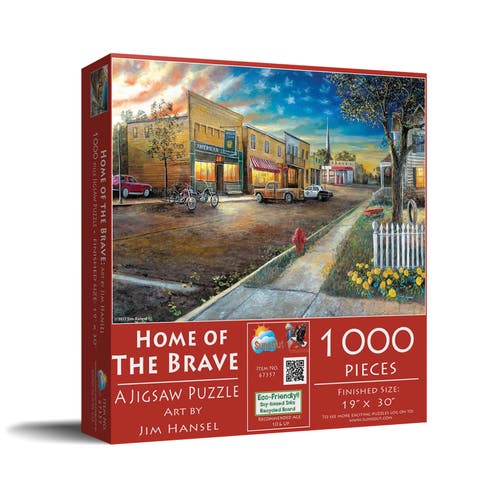 Home of the Brave 1000 piece Jigsaw Puzzle for Adults
