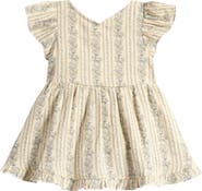 Rylee + Cru Lila Floral Print Cotton Romper
