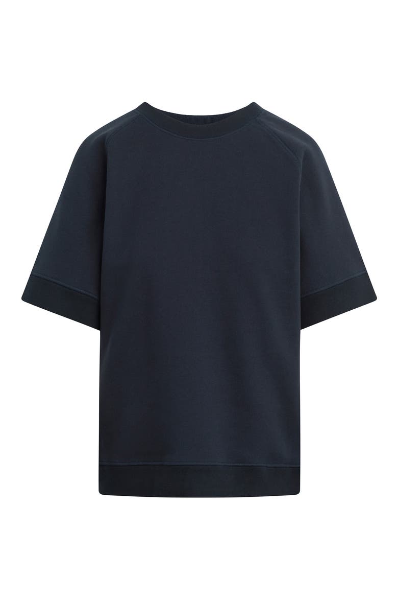 The Saturday Raglan Cotton Blend T-Shirt, Alternate, color, NAVY