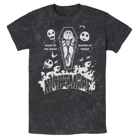 Mens The Nightmare Before Christmas Ruler of the Night Master of Fright T Shirt