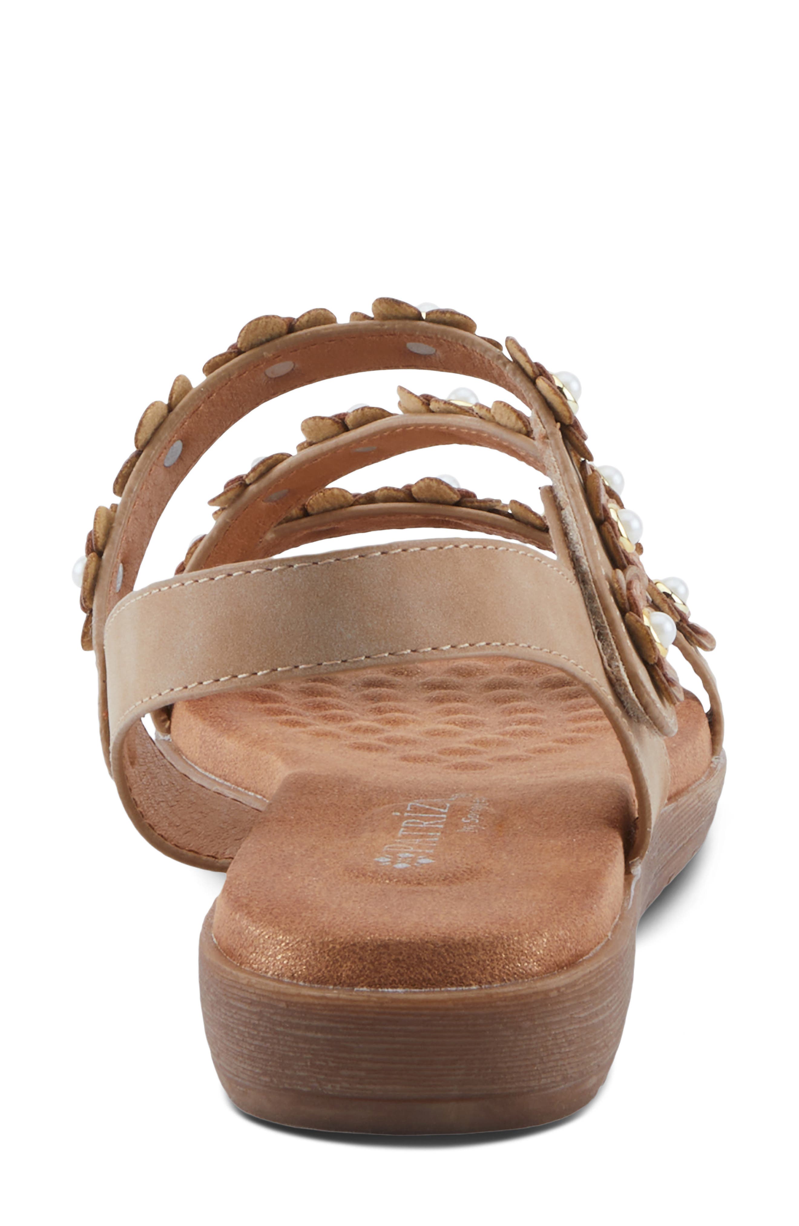 Pearlja Sandal, Alternate, color, BEIGE