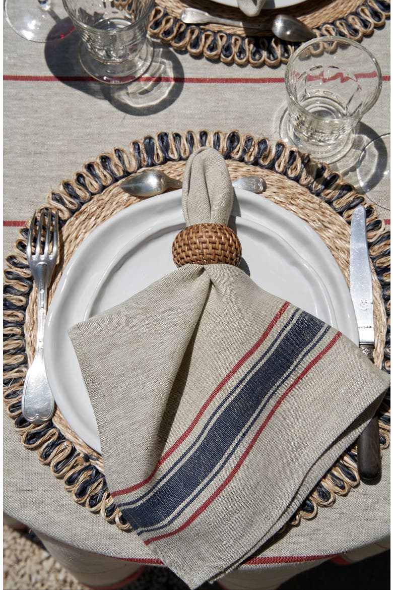 Eclipse Napkin Ring - Set of 4, Alternate, color, Natural