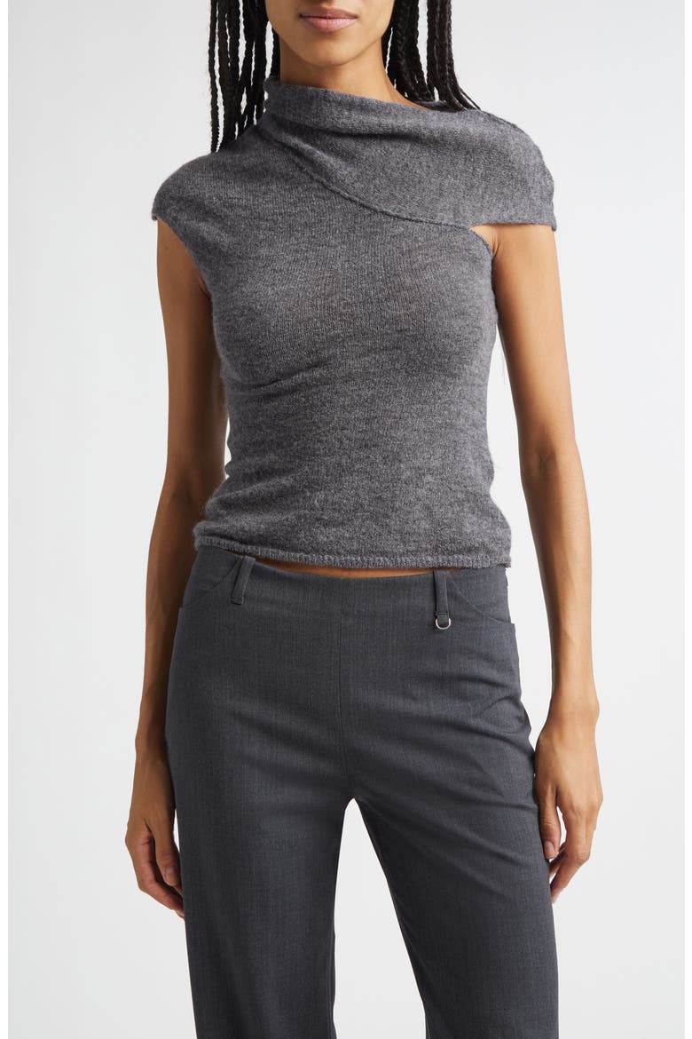 Paloma Wool Aurum Asymmetric Mohair & Alpaca Blend Sweater (Women