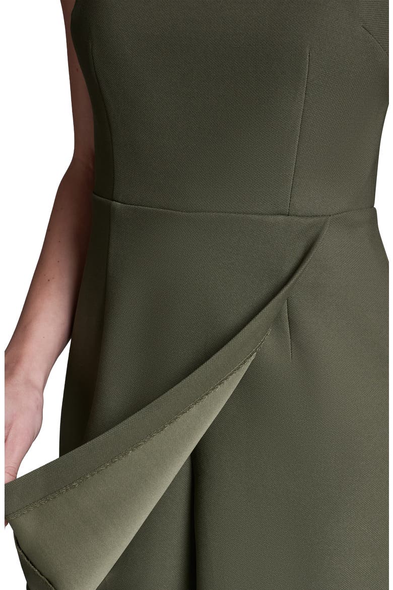 Square Neck Romper, Alternate, color, RUSTIC OLIVE