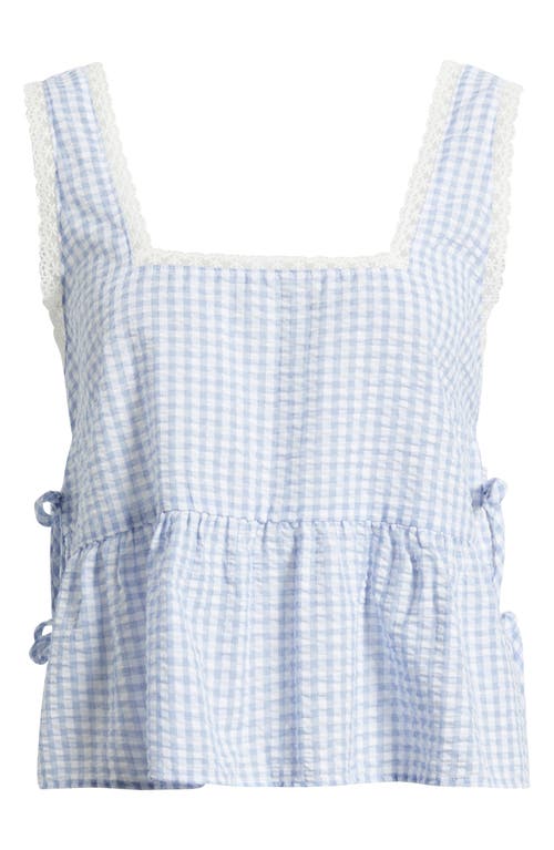 Bp. Gingham Side Tie Tank