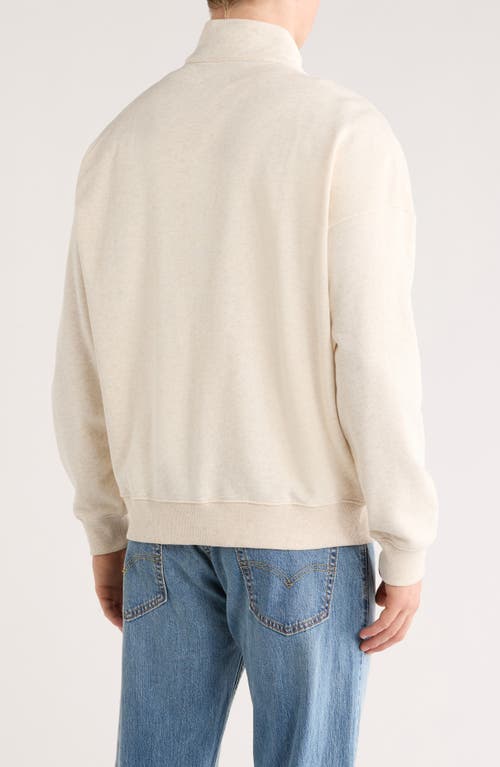 Abound Terry Half-zip Sweatshirt In Black