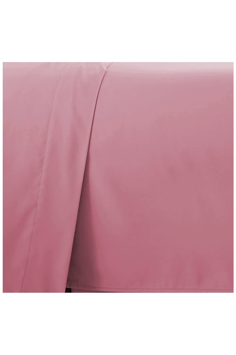 Southshore Essentials Double Brushed 100 GSM Sheet Set, Alternate, color, ROSE