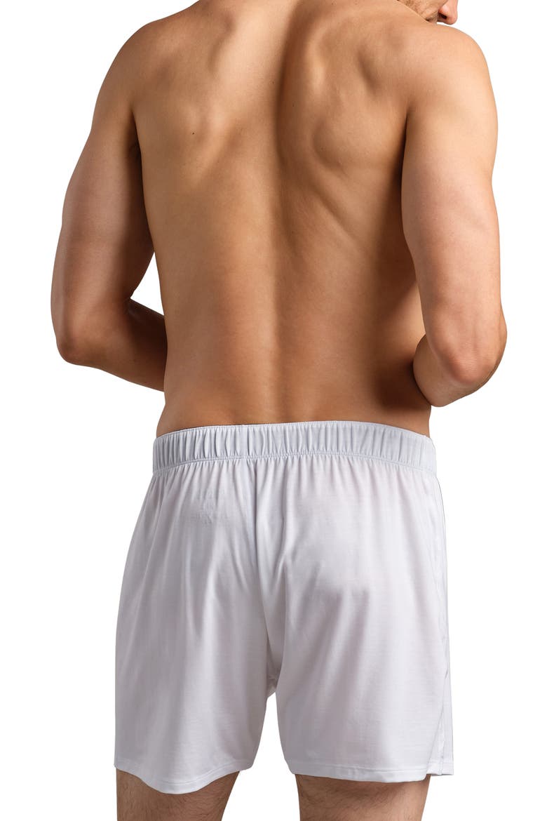 C.O.R. 5-Inch Knit Boxers, Alternate, color, BRIGHT WHITE
