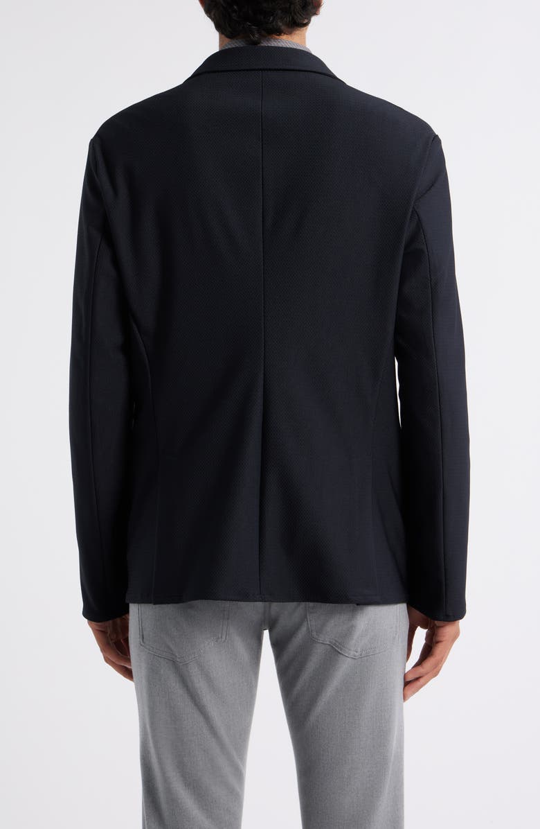 Emporio Armani Rice Stitch Sport Coat, Alternate, color, Navy