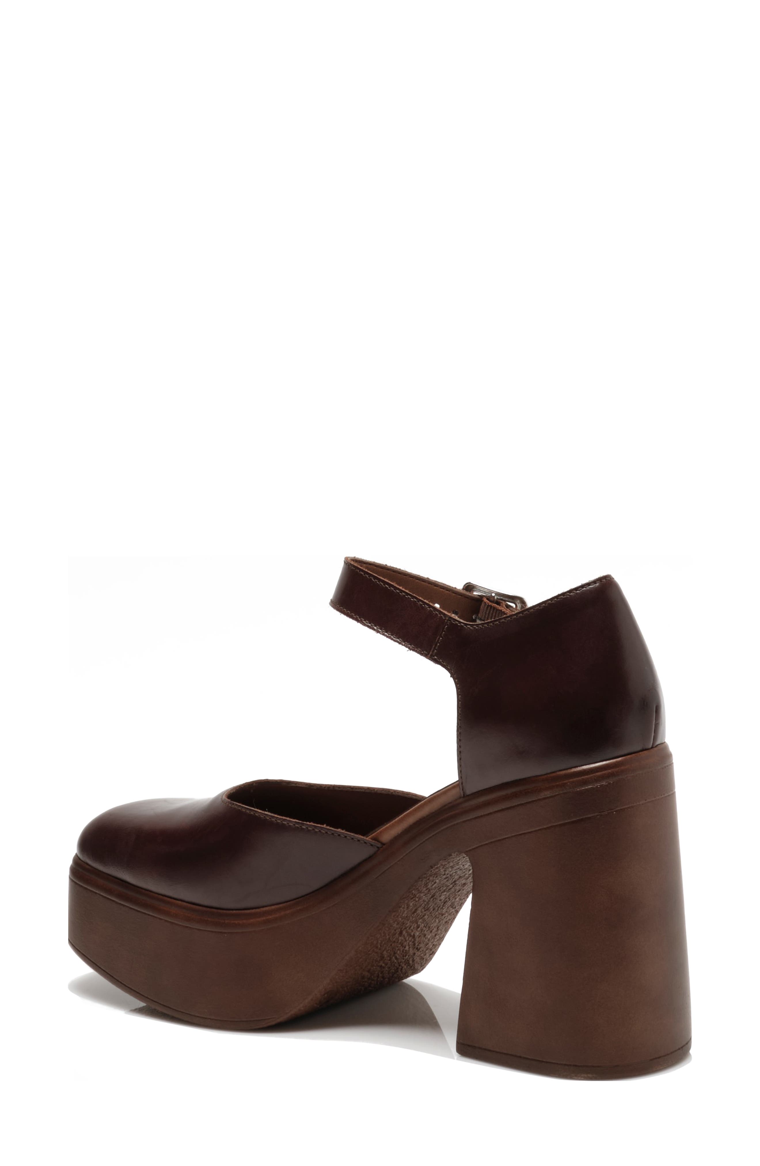 Gwen Mary Jane Platform Pump, Alternate, color, PECAN