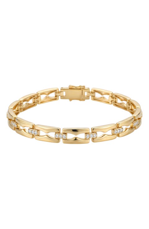 Puzzle Link Chain Bracelet