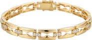 ARGENTO VIVO Puzzle Link Chain Bracelet
