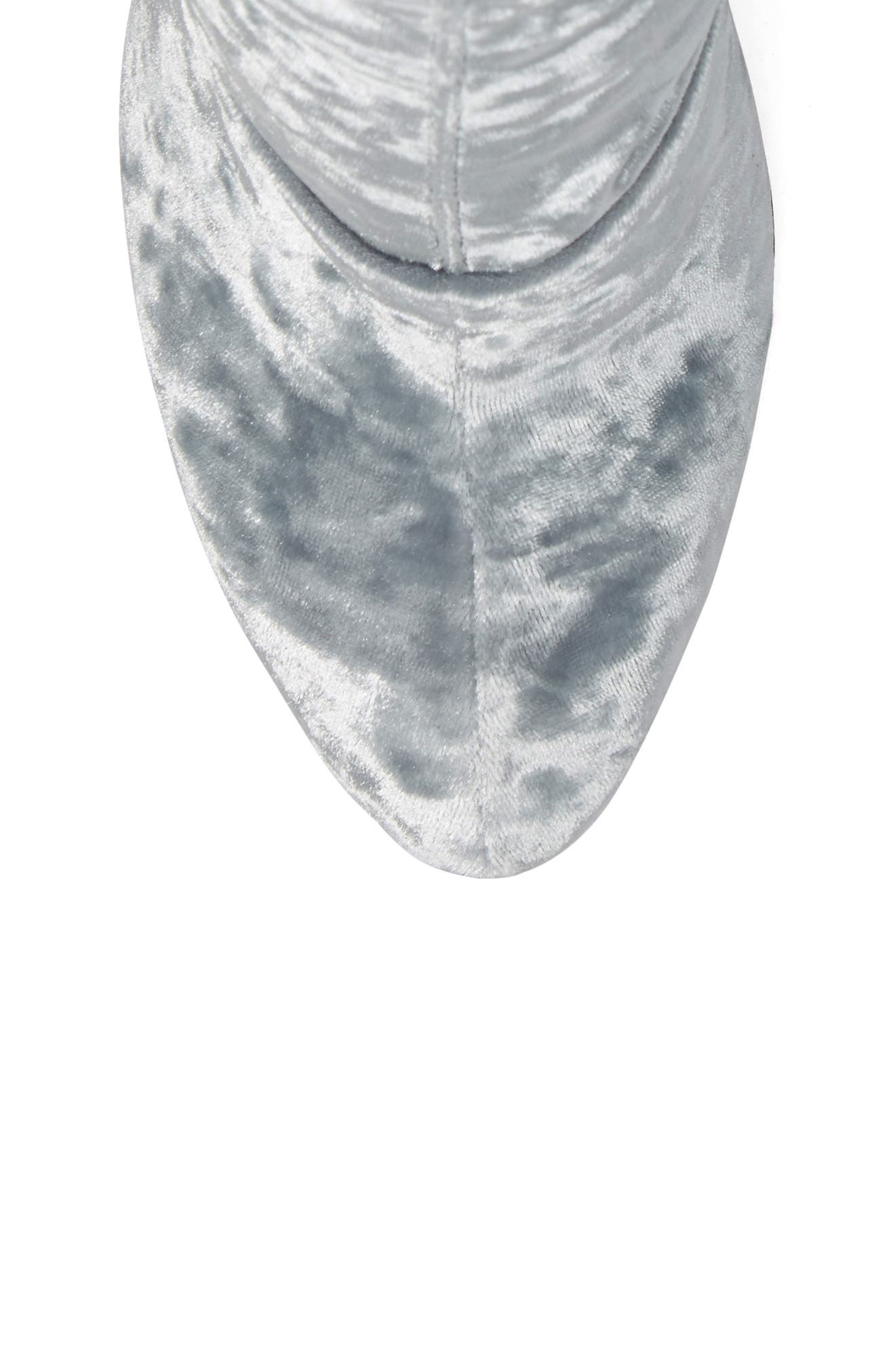 3.1 Phillip Lim 'Kyoto' Crushed Velvet Boot, Alternate, color, 