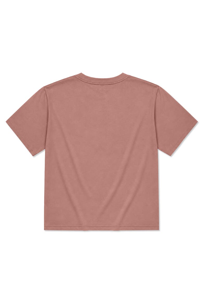 Butterfly Relaxed Midweight Jersey Tee, Alternate, color, Hazy Pink