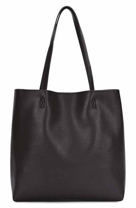 Faux Leather Tote