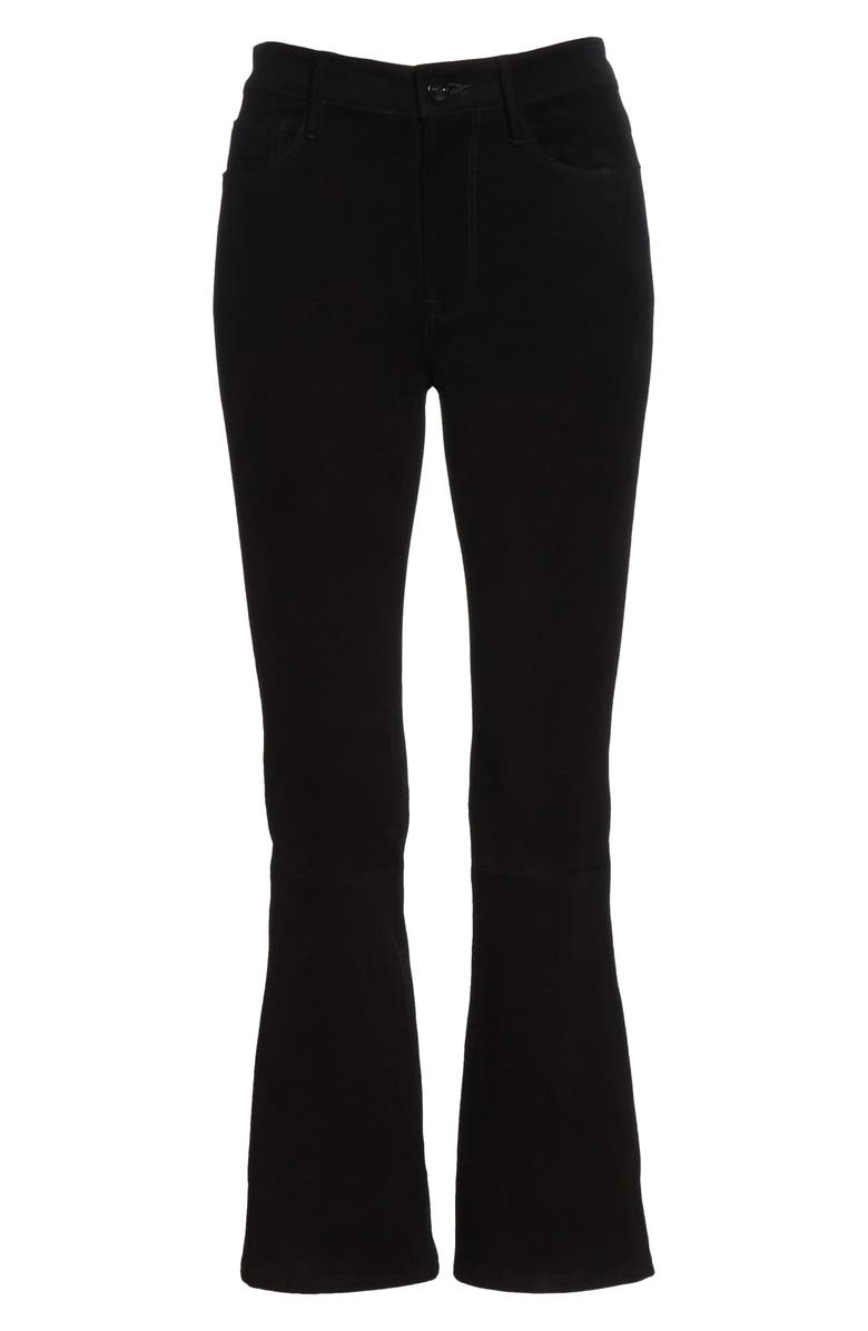 FRAME Le Crop Mini Boot Suede Pants, Alternate, color, 