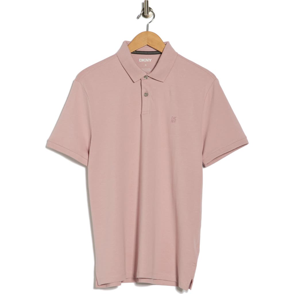 Dkny Sportswear Essential Polo In Pink