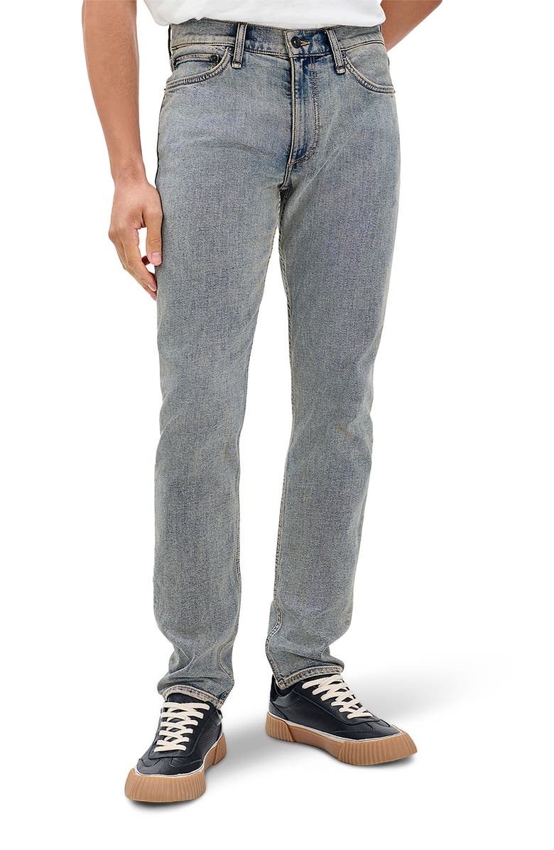 rag & bone Fit 2 Authentic Stretch Slim Jeans, Main, color, Vinyl Blue