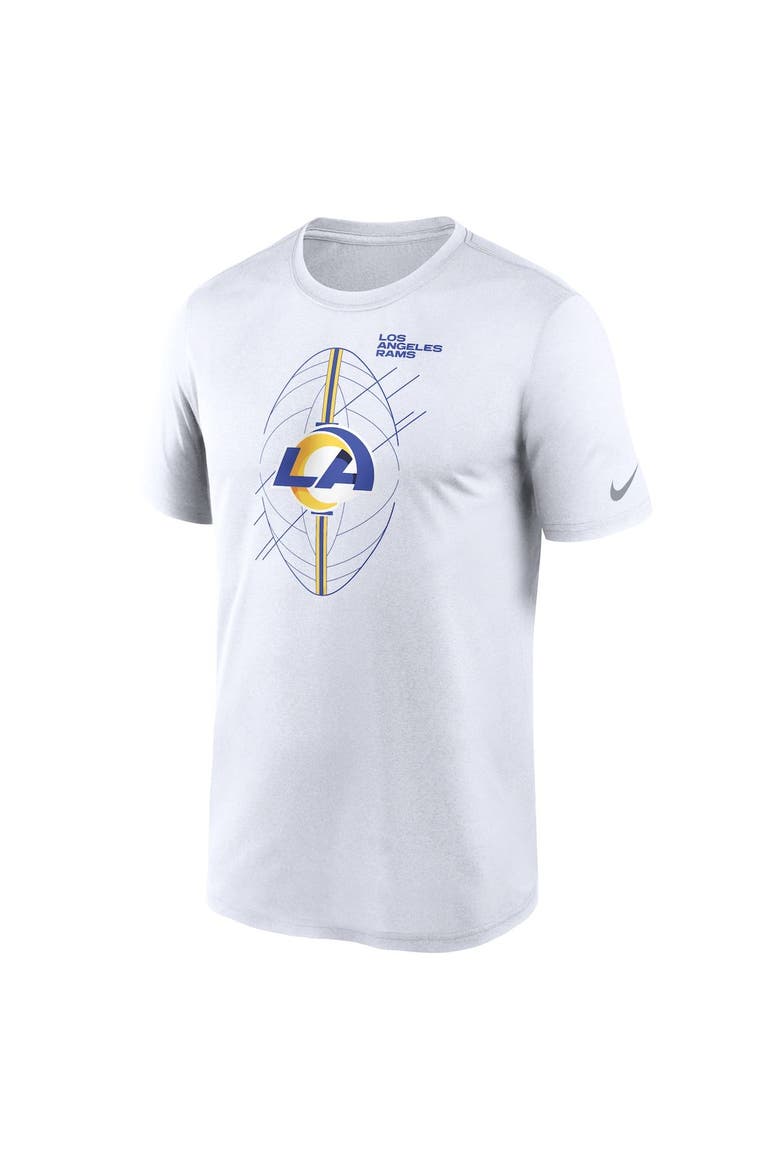 Men's Nike  White Los Angeles Rams Legend Icon Performance T-Shirt, Alternate, color, White
