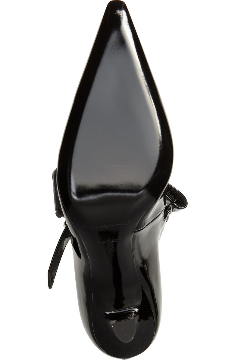 Alexander Wang Grace Crystal Logo Mary Jane Pump, Alternate, color,