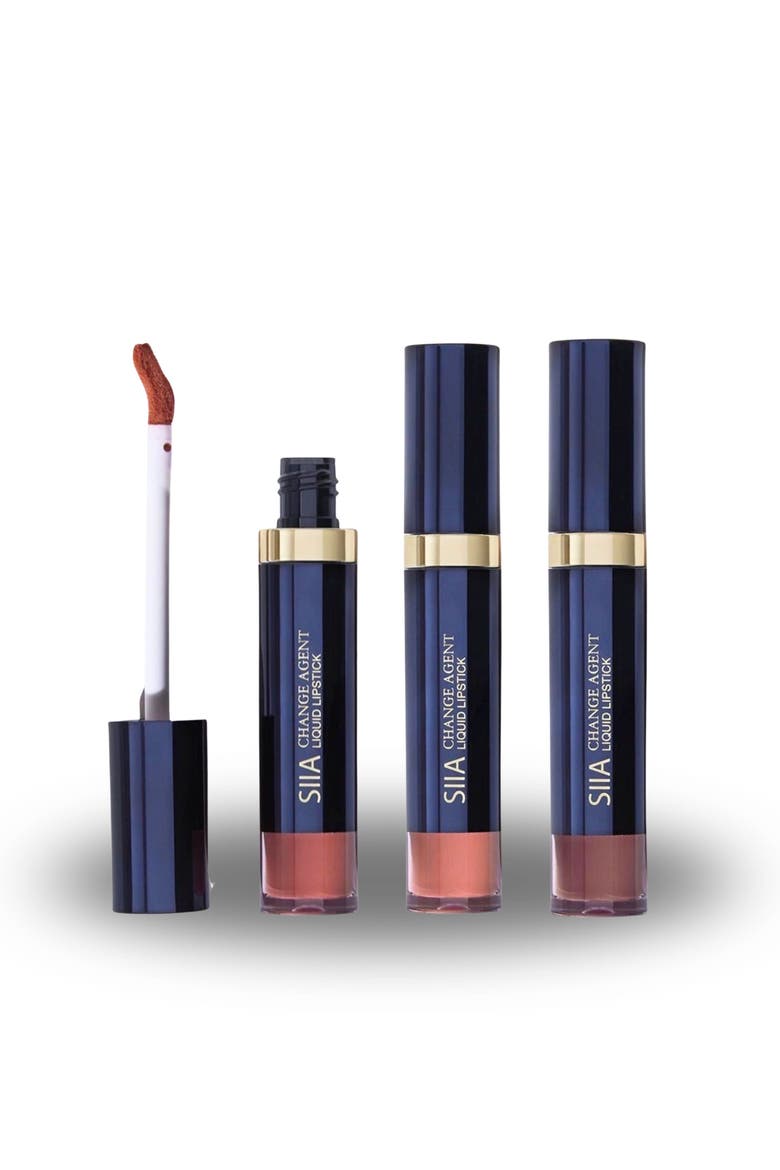 3-Pc. Long-Lasting Matte Liquid Lipstick Trio Set, Main, color, Warm Neutral