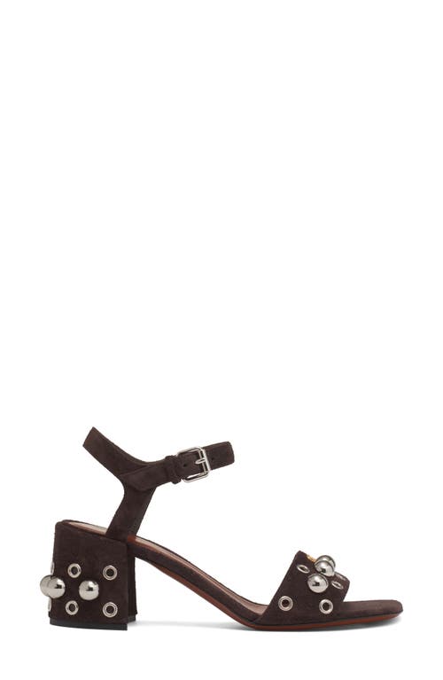 Valentino Nellcote Vlogo Stud Leather Ankle-strap Sandals