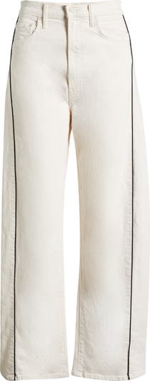 MOTHER The Half Pipe High Waist Wide Leg Ankle Jeans | Nordstrom