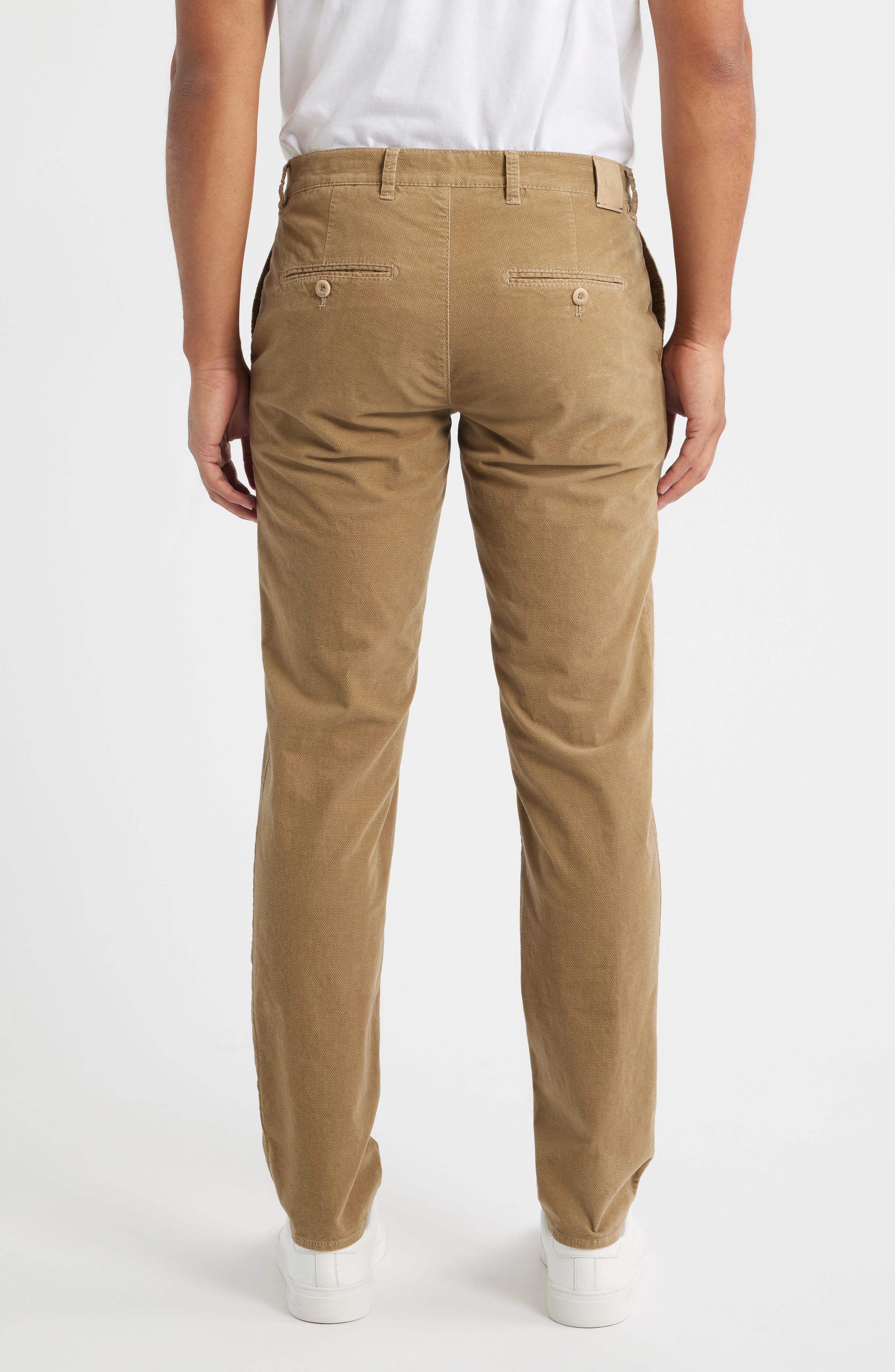 Fabio Flat Front Stretch Corduroy Pants - image 4